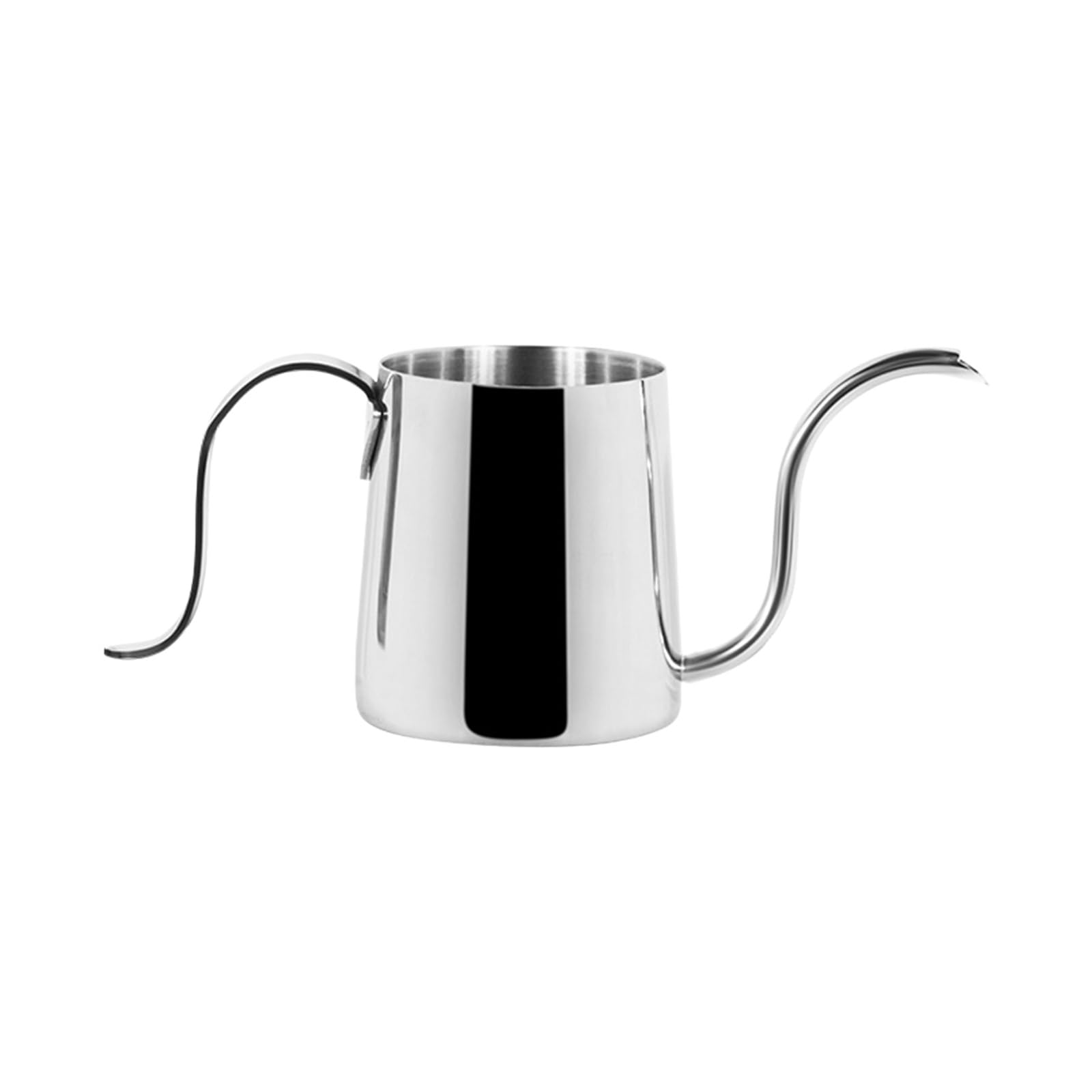 Tsophreniq Ergonomic Examine Coffee Kettle 250ml Curved Stream Plan for Easy Drip Brewing Home Transportable Drip Coffee Maker with Coating
