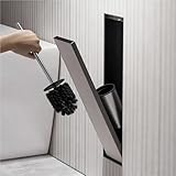 HiJiuAn Nicho De Ducha De Acero Inoxidable 304, Soporte Empotrado para Escobilla...