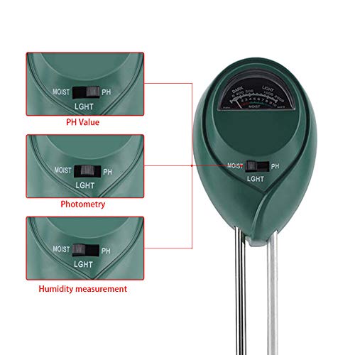 Jeffergarden 3 in 1 vochtsensor meter bodem water monitor hydrometer landbouw plant bloemen tuin - Image 3