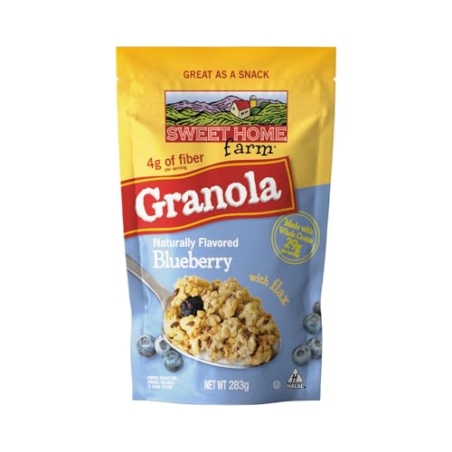 Sweet Home Farm Blueberry with Flax Granola 283g