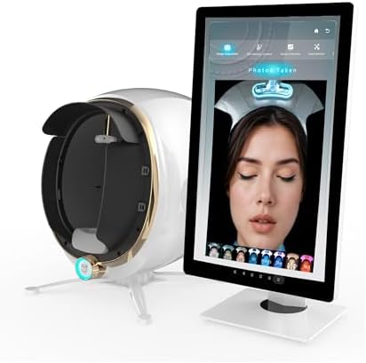 Máquina de análise de pele profissional - tela HD de 54,6 cm, sca...