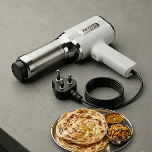 Image of Summer Snow Electric Parotta Maker (Summer Snow Electric Idiyappa Maker + Porotta Extruder) 10 Molds