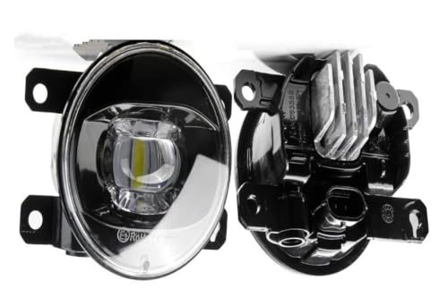 Feux antibrouillard Scenic 2003-2022 optique LED 30W bicolore réglable DRL