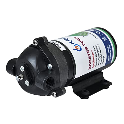 Image of 100 GPD RO Diaphragm Booster Pump With 24 Volt RO SMPS Adaptor, Comes with 1 Year Warranty Suitable For All Types Of Water Purifier (Pack Of 2)