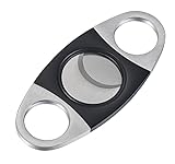 Visol Slimline Double Guillotine Cigar Cutter (Black)