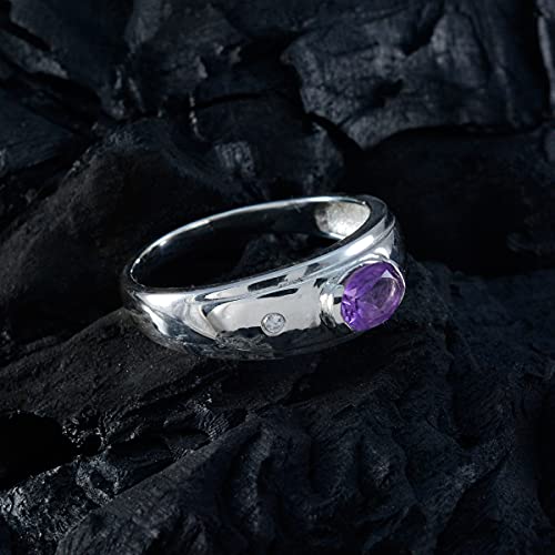 Bague améthyste naturelle argent 925 éclat violet et élégance durable - 4