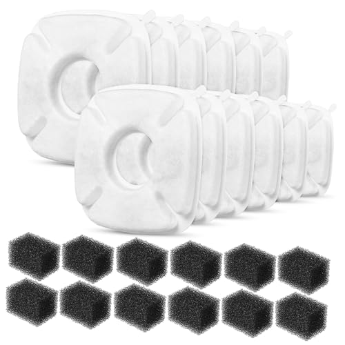 Filtros de recambio para fuente de agua para gatos 12 sets