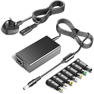 TAIFU 15V 60W Universal AC DC Adapter Switching Power Supply With 6 Selectable Adapter Tips, AC to DC 15V 4A (15V 3.5A,15V 3A,15V 2A,15V 2.5A Compatible) Power Cord UK Wall Plug Charger