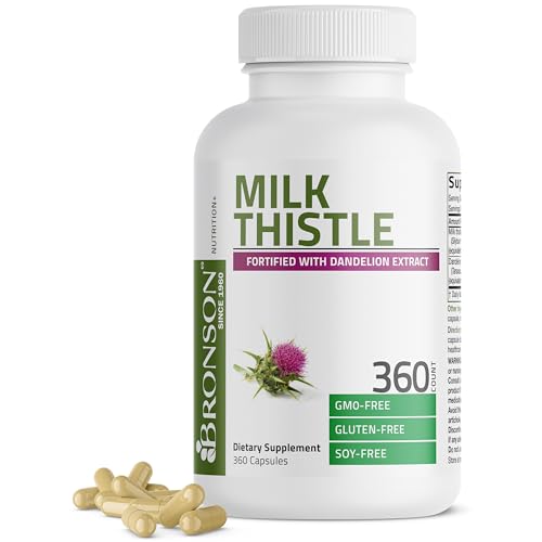 Bronson Milk Thistle 360 Capsules