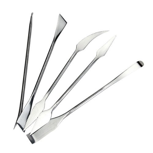 5pcs in Acciaio Inox Strumenti Scultura di Argilla...