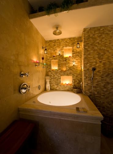 Image of KOABY 25 Pack Flickering Flameless Votive Candles, Last 8H+, Colorful Lights, No Timer