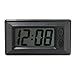 Novinex Ultra-Thin LCD Digital Display Car Vehicle Dashboard Clock with Calendar(Color:Black)