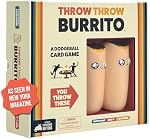 Throw Throw Burrito by Exploding Kittens - 2-6 Players - Ages 7+ - 15 Minutes to Play - Dodgeball Card Game - Party Game, Family Game Night, Kid and Adult Card Game