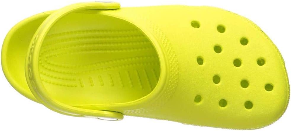 Crocs Unisex Kid's Classic Clog 9 UK Child Citrus
