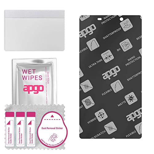 apgo Protector de pantalla MATTE Hybrid Glass para Sony Xperia L2