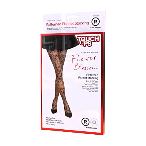 TouchUps Fishnet Stockings Fashion Stockings High Waist Bottom Wear Pull-on Style Breathable, Comfortable2