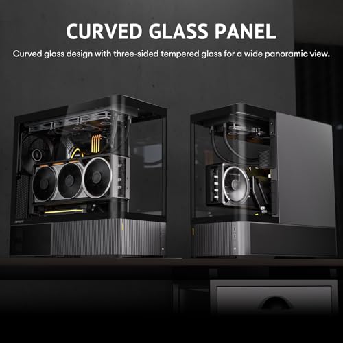 Image of Antec C6 Curve Air Mid-Tower ATX PC Case, 3 PWM Fans Included