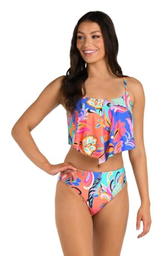 24th & Ocean Womens Midkini Swimsuit Top