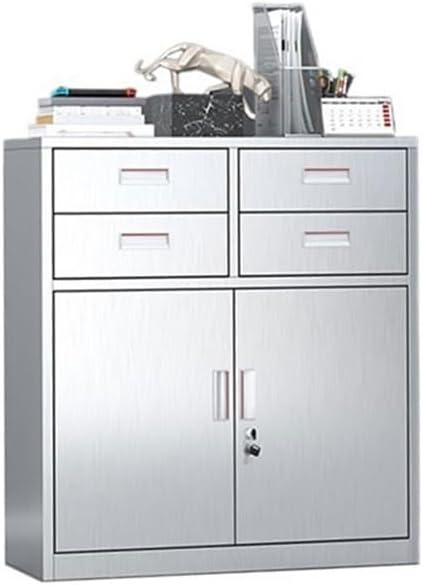 GRFIT File Cabinet Storage Cabinet with Multiple Drawers, Data Cabinet with Wide Band Lock, Large Capacity Filing Cabinet, Office Filing Cabinets