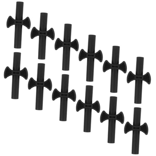 Kisangel 12pcs Trampoline Patch Replacement Spacers Abs Trampoline Pole Gaps Washers Boys and Girls Mat Supplies