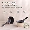 Neoflam-1qt-Saucepan-Butter-Warmer-Milk-BoilingMelting-Pot-Ecolon-Healthy-Ceramic-Nonstick-Coating-PFOA-free-2-Pour-Spouts-Dishwasher-Safe-Ivory Neoflam 1qt Saucepan Butter Warmer Milk Boiling|Melting Pot, Ecolon Healthy Ceramic Nonstick Coating PFOA-free, 2 Pour Spouts, Dishwasher Safe, Ivory