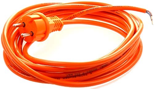 Preisvergleich Produktbild EGB Anschlussleitung PUR Panzerkabel Leitung Maschinen Stromkabel Gerätanschlusskabel H07BQ -F 2x1 orange 3m