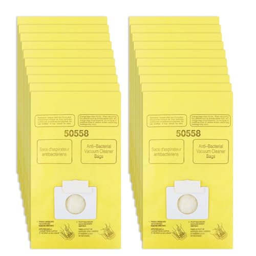Image of Vacuum Bags for Kenmore Canister Type C /Q - 20 Pack Disposable Canister Vacuum Cleaner Dust Bags for Kenmore 50403 50555 50558 50557 50410 53291