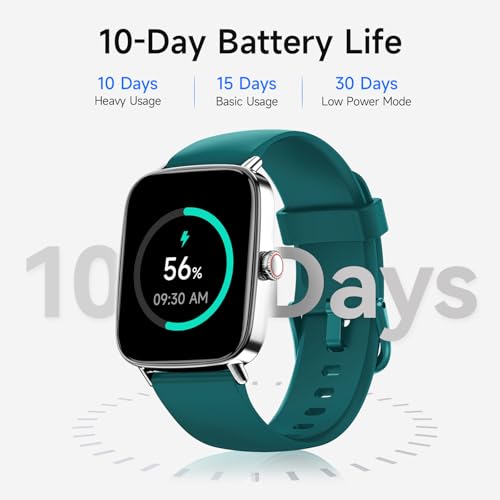 Image of Smart Watch for Men Women, 1.85 inch HD Smartwatch Compatible iPhone /Samsung /Android (Answer /Make Calls), 100+ Sport Modes Fitness Tracker with Heart Rate /Sleep /Step Monitor, IP68 Waterproof, 2 Bands