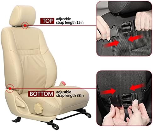WWW Car Seat Organiser, Car Back Seat Storage Bags, 2 Pack Car Back Seat Organiser with [Touchable Tablet Holder], [9 Storage Pockets] for Toys, Bottles, Book, Travel Stuff