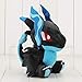 zcm Peluche 22cm Xy Mega Charizard X Peluche Blue Charizard Q Versione Bambola Farcita per Bambini