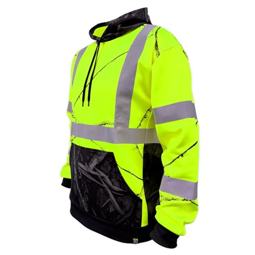 SafetyShirtz SS360 ANSI Class 3 Type R Hooded Jacket