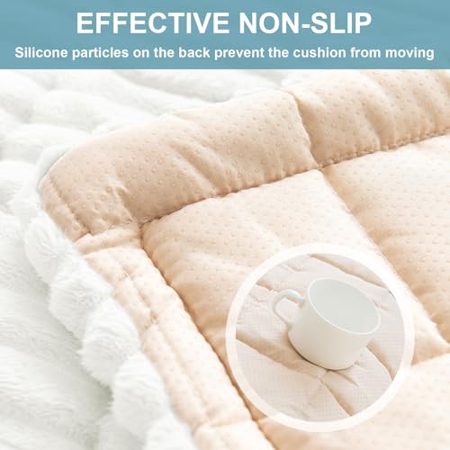 ShowyLive Housse Canapé d’Angle Velours Antidérapante 70x150cm
