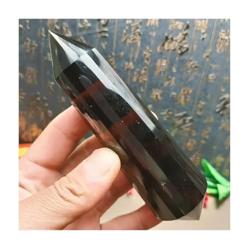 Cuarzo cristal biterminado de 140 mm con 24 facetas para regalar 6