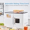 Automatic Roti Maker Machine - Electric Chapati & Pancake Maker for Flatbreads, One-Touch Operation for 20 Pieces at Once, Ideal for Chapati, Tortillas & Corncakes