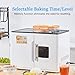 Fully Automatic Roti Maker, Electric Chapati Maker Machine for Flatbreads,Automatic Pancake Maker, One Touch Operation for 20 Pieces at Once Perfect for Chapati, Corncake,Flour Tortilla