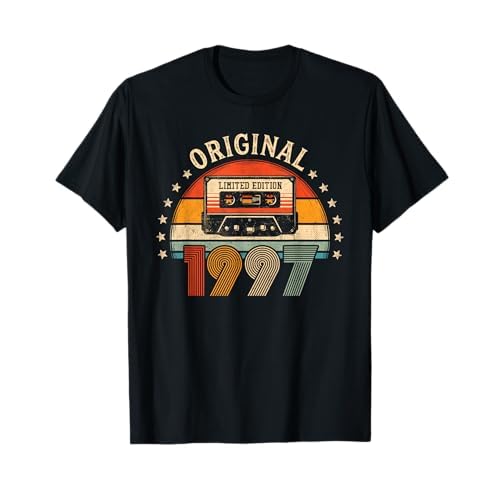 Regalo Original Hombre Mujer 28 Años Cumpleaños Vintage 1997 Camiseta