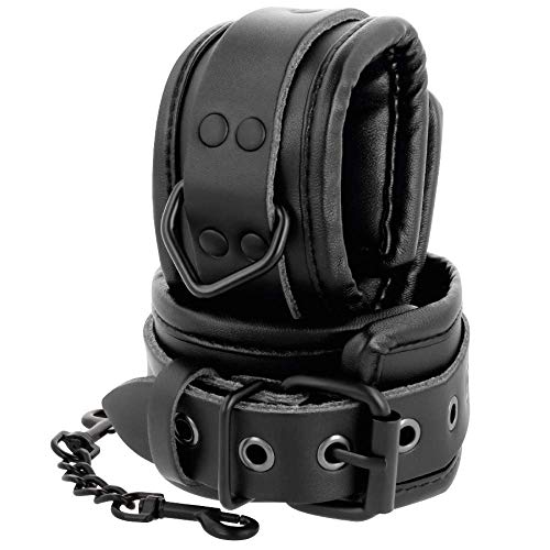 Esposas ajustables manos avec boucles en métal noir de la marque Darkness
