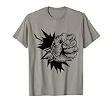 Fist Hand Breaking Background or Wall