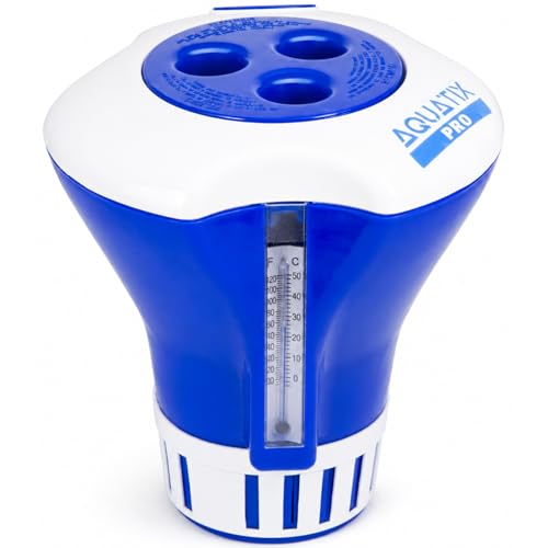 Aquatix Pro Pool Chlorine Floater Dispenser with...