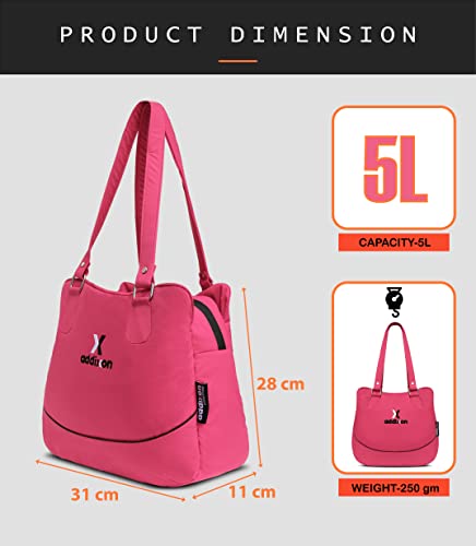 Image of addixon Versatile Handbag: Ladies Hand Bag with 3 Compartments and Double Handle Design