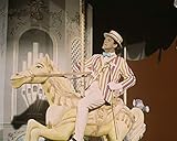 Dick Van Dyke In Mary Poppins Classic On Merry Go Round Horse Carousel 24X36 Classic Hollywood Poster