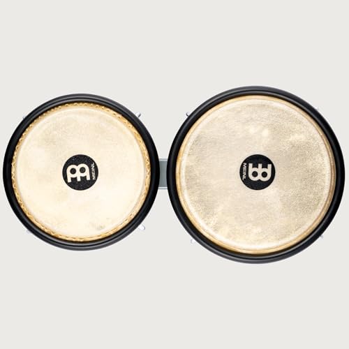 Image of Meinl Percussion Bongo Drum Set with Durable Synthetic All-Weather Shells, Journey Series aa‚¬a€ NOT Made in China aa‚¬a€ Natural Buffalo Skin Heads, 2-Year Warranty (HB50UG)