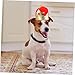Yardwe Adjustable Dog Crown Hat Adorable Pet Headwear for Birthdays Halloween Parties for Cats Dogs Comfortable Easy to Wear