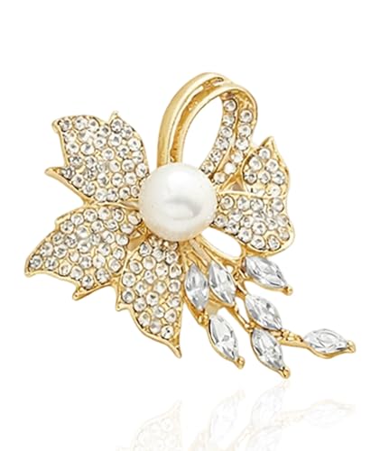 Image of Brooch for Women, Brooch Pin for Women, Elegant Enamel Pins, Lightweight Fashion Pin with Secure Closure Brooch for Men Women, Fashion Accessories for Bags and Blazers for Daily