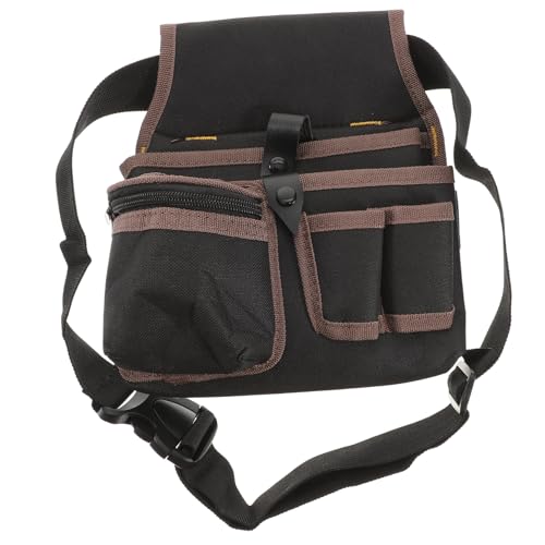 PENIKOKO Multifunktionale Werkzeugtasche aus Wasserdichtem Segeltuch mit Verstellbarem Taillengurt Ergonomischem Design und Mehreren Taschen für Elektriker Handwerker Mechaniker und