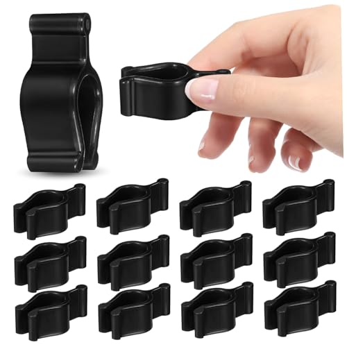 WESIEVYA 30 Piezas Accesorio de Bomba para Botella de Aceite Desmaquillante Clip de Cierre Antileak para Dispensador de Loción y Champú Collar de Bomba Cosmética de Plástico PP Resistente y