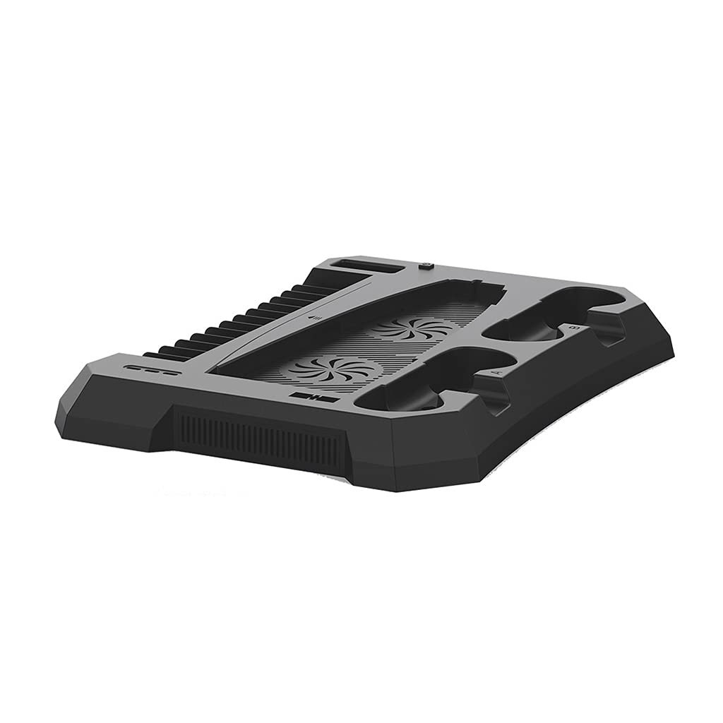Supporto verticale ad alta efficienza Stazione di ricarica di raffreddamento 2 Ventola di raffreddamento Supporto per disco Supporto verticale con ventola di raffreddamento con caricatore controller