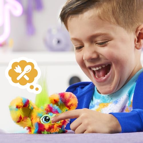 image for Furby Furblets Pix-Elle Mini Friend, 45+ Sounds, Gamer Music & Furbish