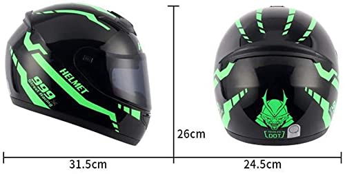 Casque de moto tout-terrain modulable rose M avec visière intégrale