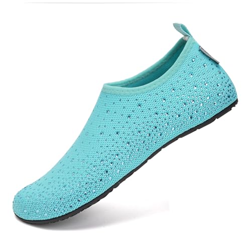 Image of WateLves Womens Barefoot Water Shoes Travel House Slippers for Indoor and Outdoor Aqua Socks for Beach Swim Surf Yoga Dancing Camping Must Haves